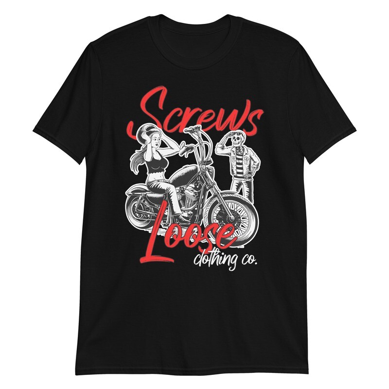 Screws Loose Skully&#39;s Girl Unisex T-Shirt