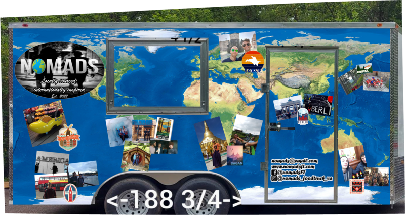 Nomads Food Truck Wrap Project