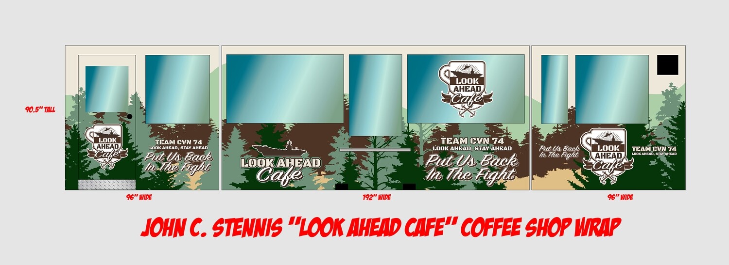 John C. Stennis Look Ahead Cafe Wrap Project