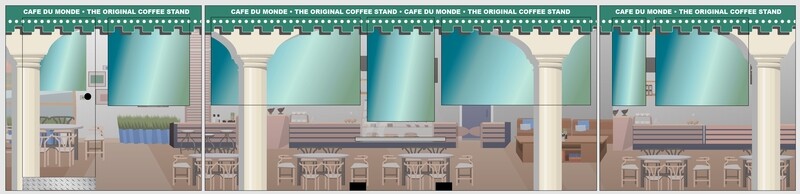 John C. Stennis Look Ahead Cafe Wrap Project