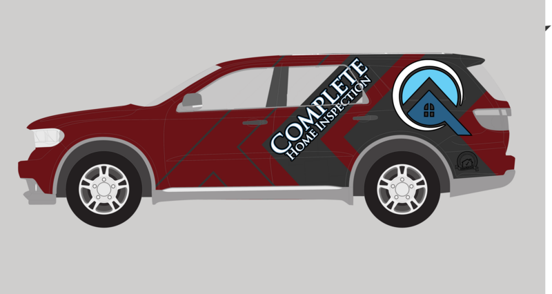 Complete Home Inspection Graphic Wrap Project