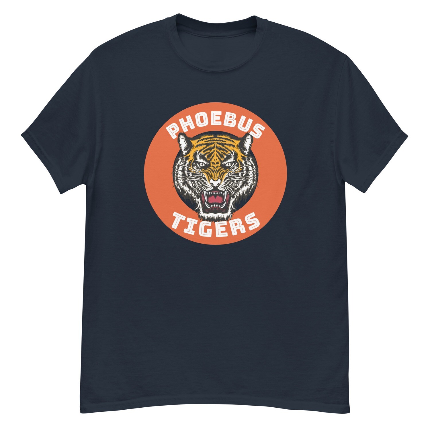 Phoebus Tigers Men&#39;s Classic Tee - Gildan 5000, Size: S