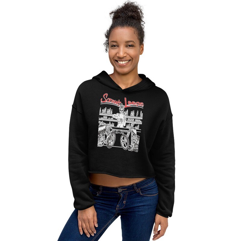 Weak Drinks Screws Loose Crop Hoodie