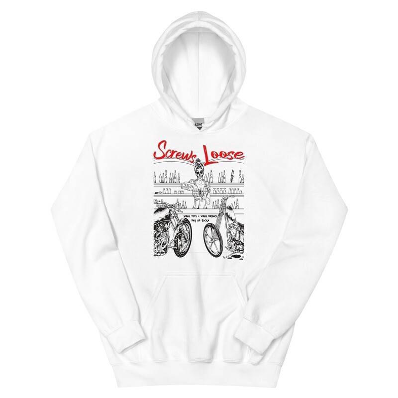 Weak Drinks Screws Loose Hoodie