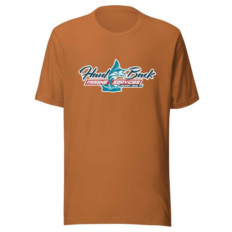 Haul Back Marine Services Bella+Canvas 3001 Unisex T-shirt