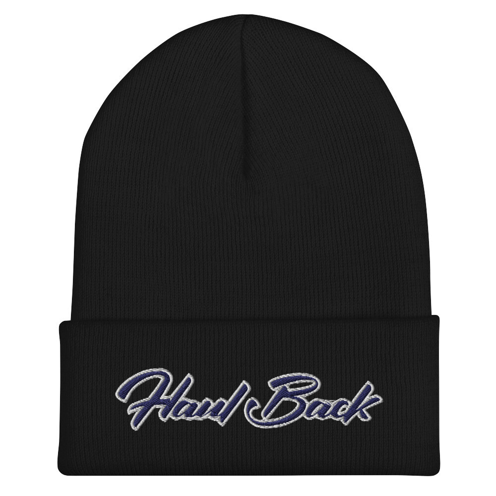 Haul Back Cuffed Beanie, Color: Black