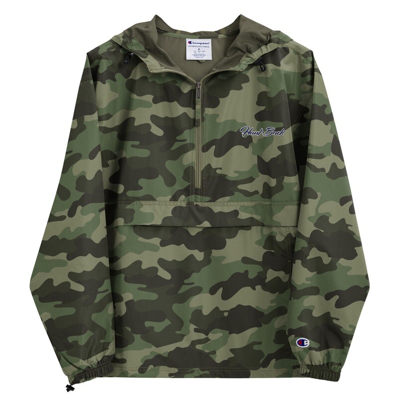 Haul Back Embroidered Champion Packable Jacket