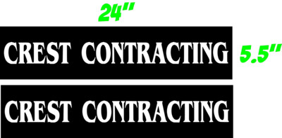 Crest Contracting Package