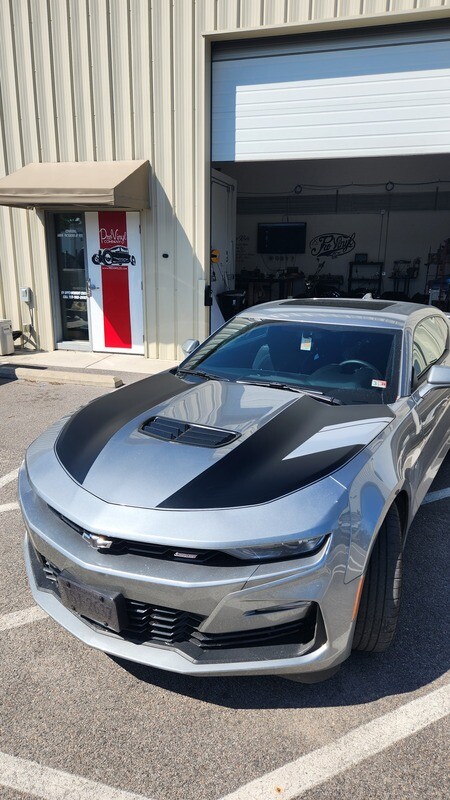 Camaro SS Hood Stripes Install