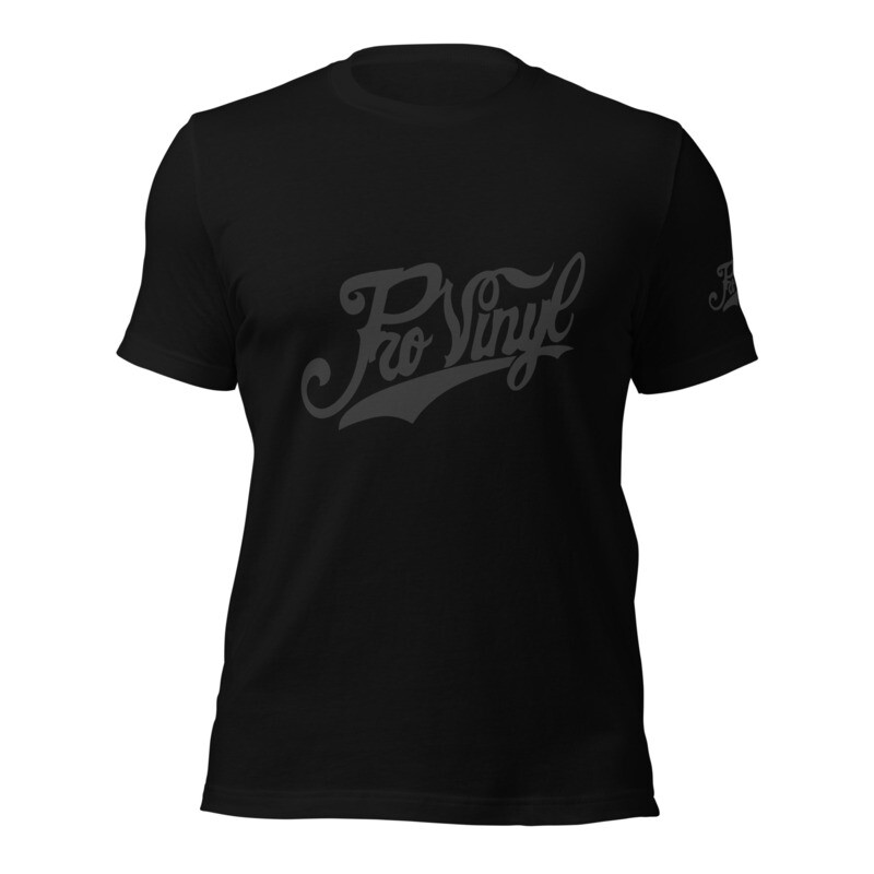 Sample Shirt - Front, Back, and Sleeve art