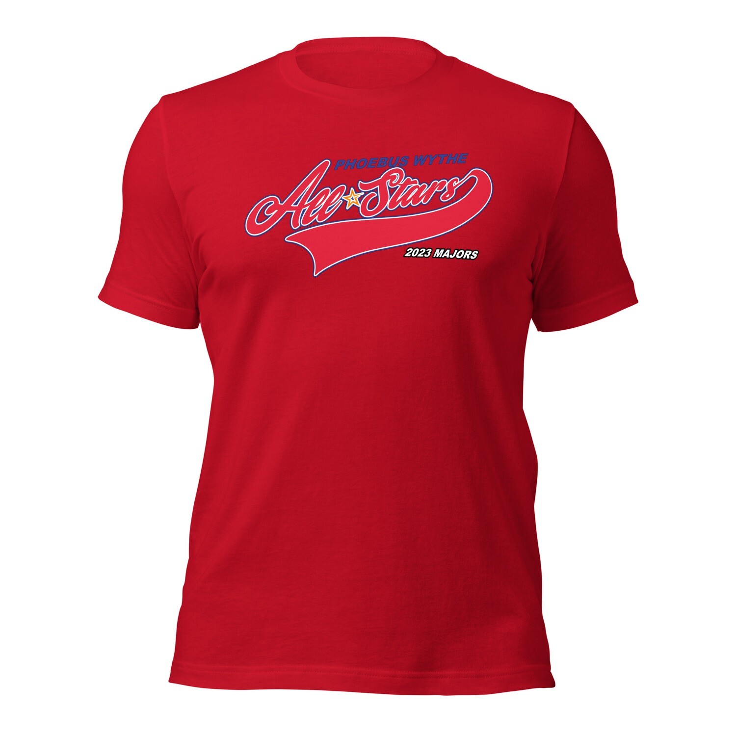 Wythe 2023 All Stars Practice Shirts, Color: Red, Size: XS