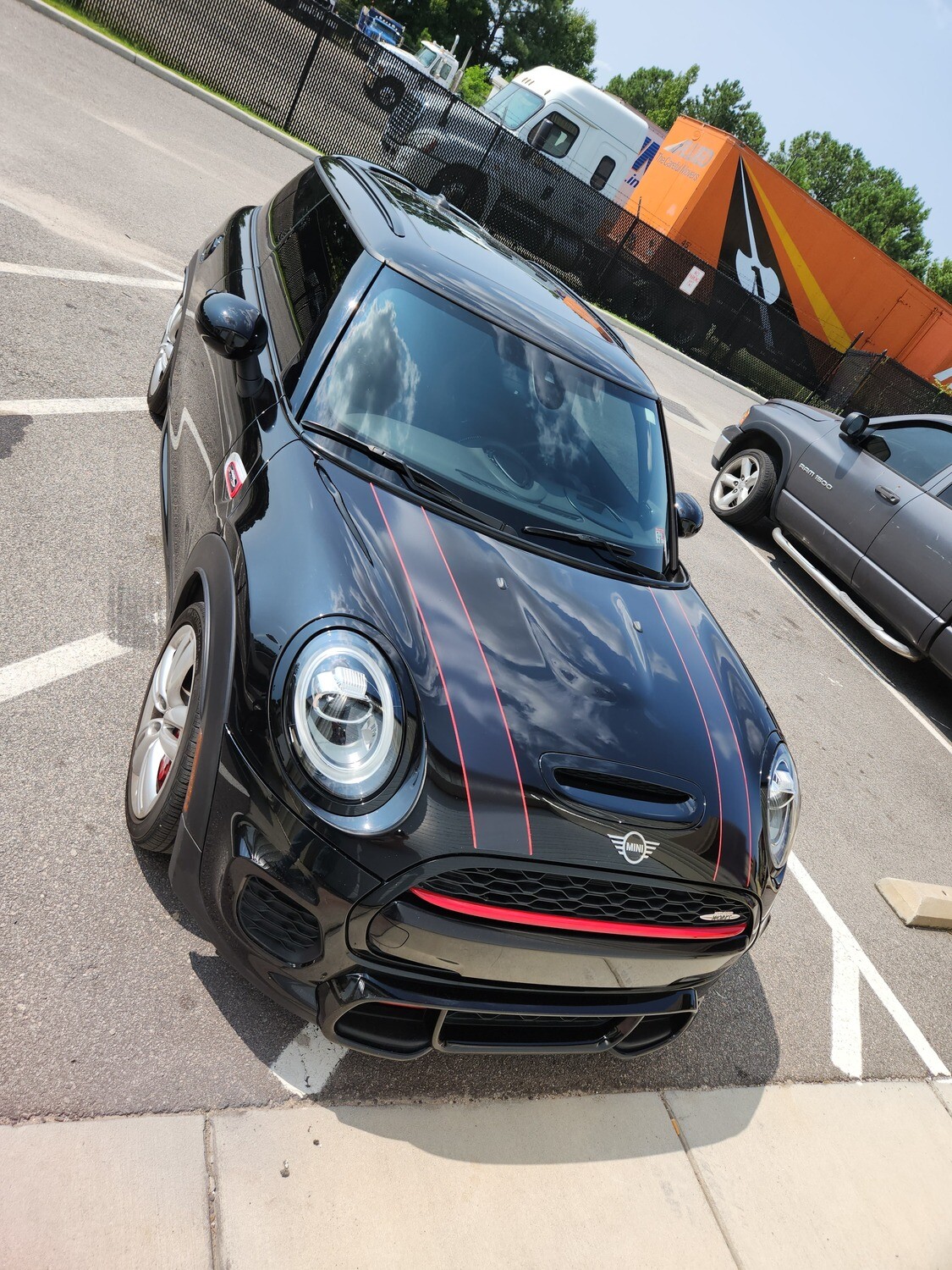 Mini Cooper Dual Hood Stripes