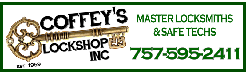 Coffey's Lockshop Van Lettering and Sign Package