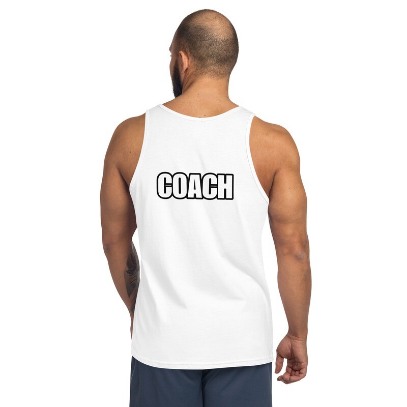 CrossFit Fort Monroe Coach Men's Tank Top - Bella + Canvas 3480