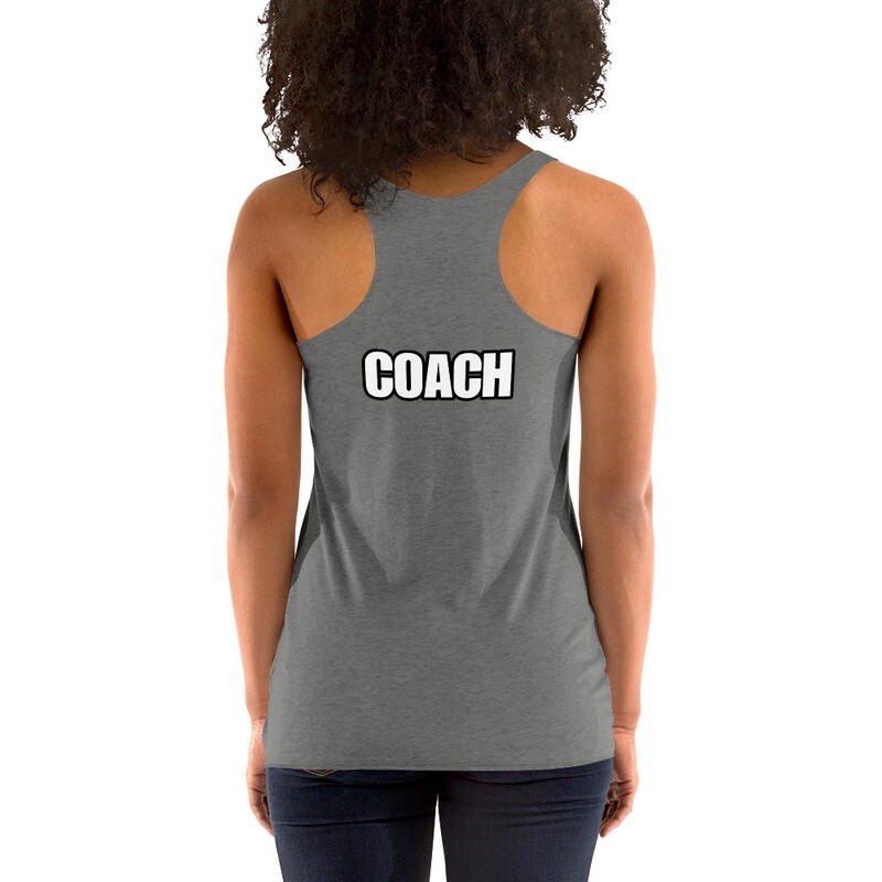 CrossFit Fort Monroe Coach Women's Racerback Tank - Next Level 6733