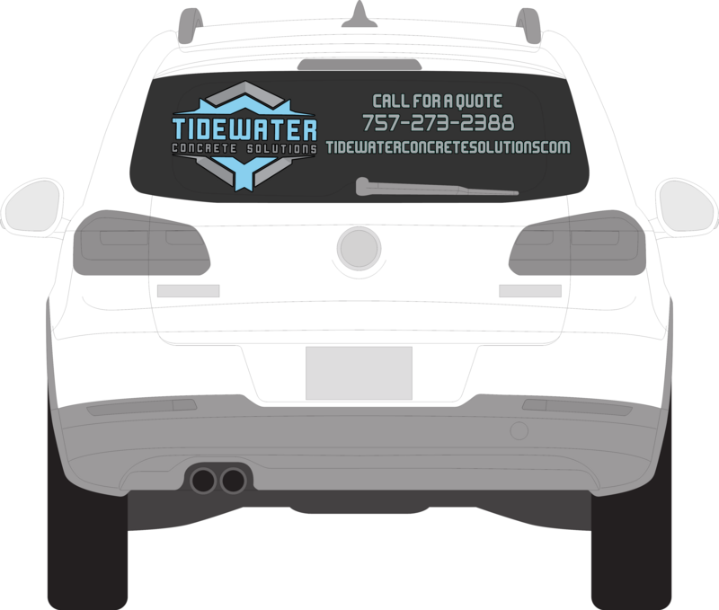 TCS VW Back Glass