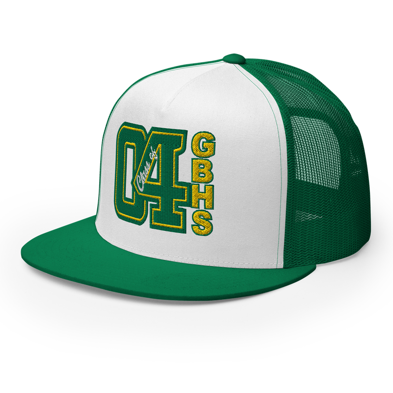 Class of &#39;04 - 3D Embroidered Five Panel Trucker Cap | Yupoong 6006