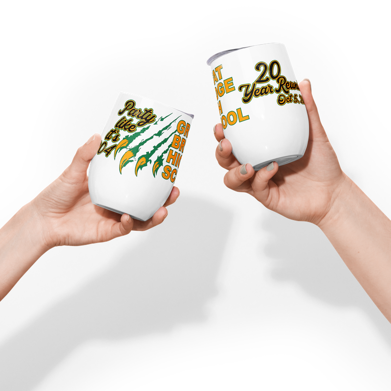 20 Years Reunion 120z Wine tumbler