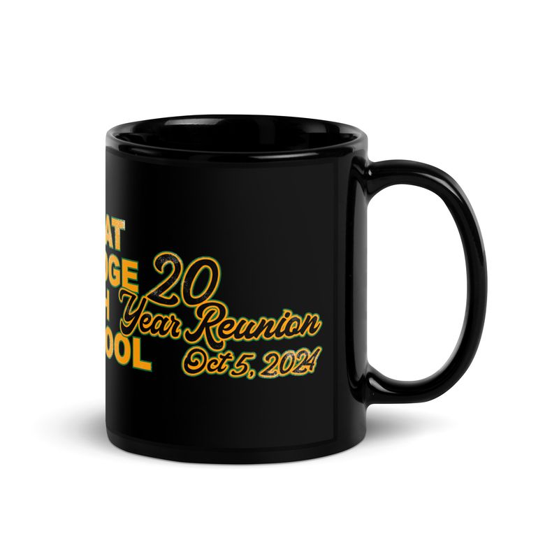 GBHS 11oz Black Glossy Mug