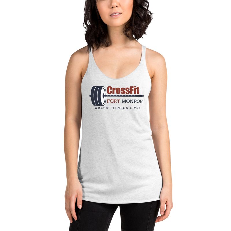CrossFit Ft Monroe Women&#39;s Racerback Tank Top | Next Level 6733