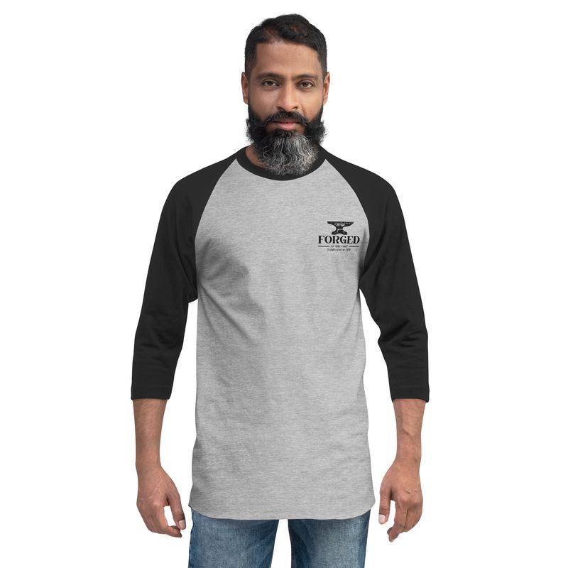 CrossFit Forged 3/4 Sleeve Raglan | Tultex 245