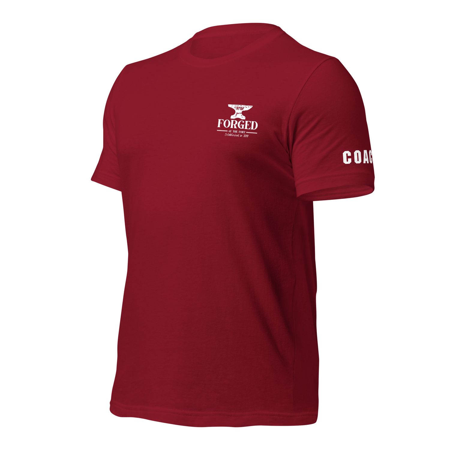 CrossFit Forged Coach Tee | Bella+Canvas 3001
