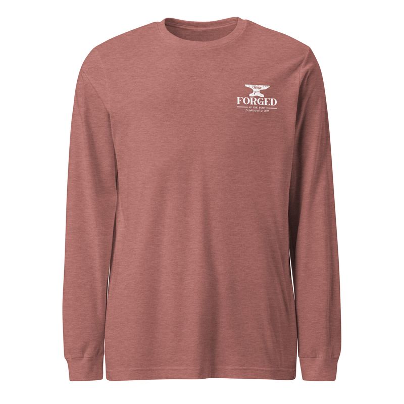 CrossFit Forged Coach Long Sleeve Tee | Bella + Canvas 3501