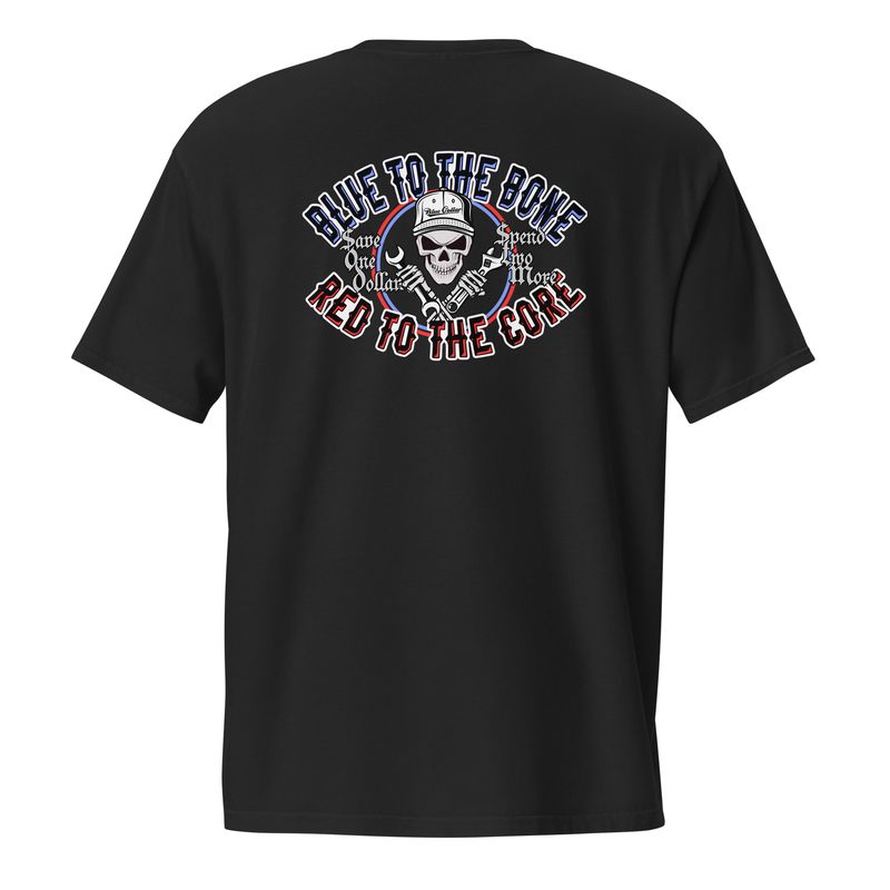 Blue to the Bone Pocket Tee | Comfort Colors 6030