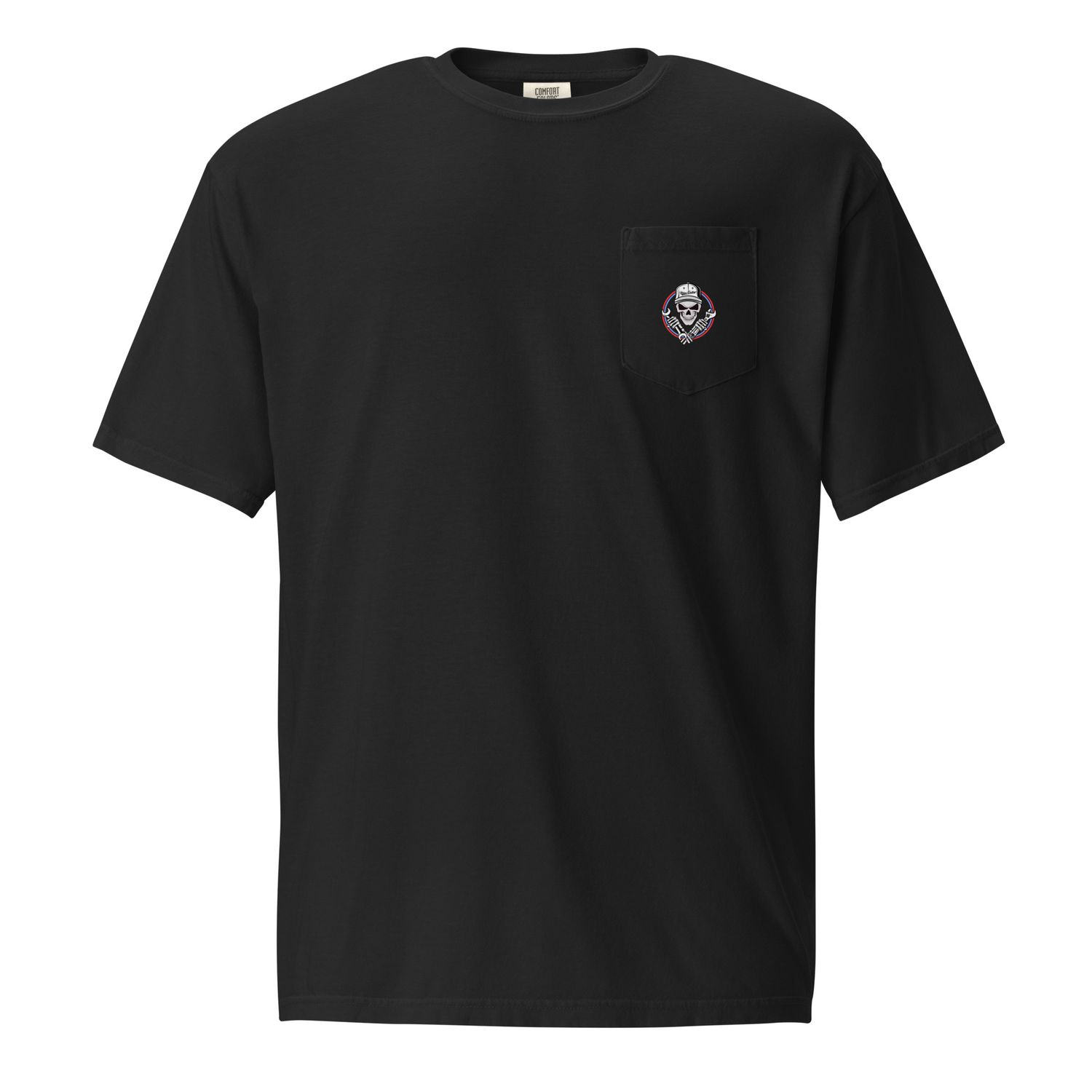 Blue to the Bone Pocket Tee | Comfort Colors 6030