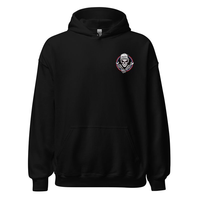 Blue to the Bone Hoodie | Gildan 18500