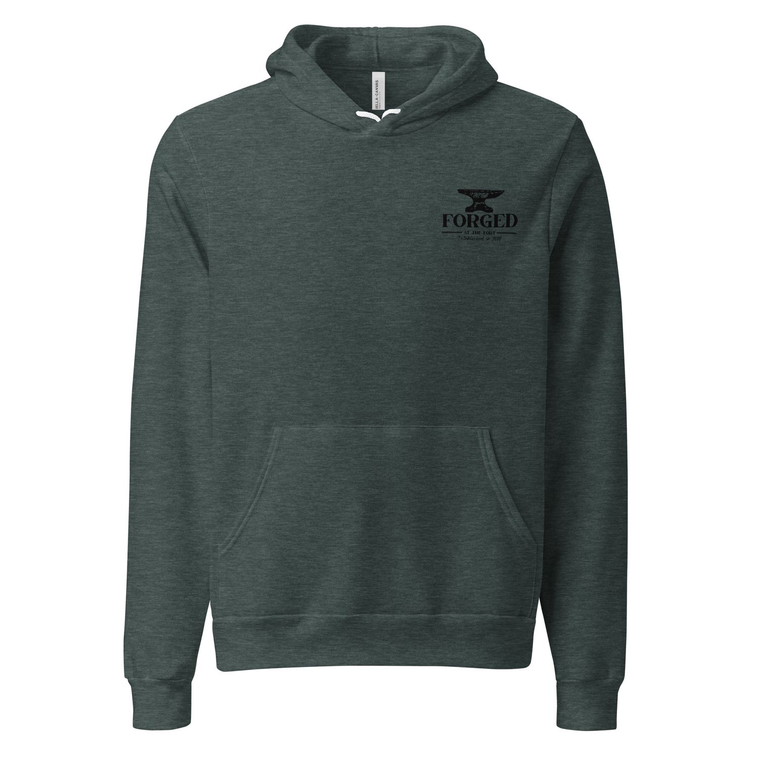 CrossFit Forged Fleece Hoodie | Bella+Canvas 3719