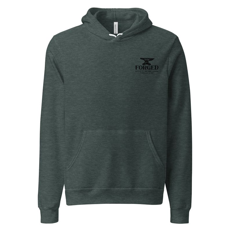 CrossFit Forged Fleece Hoodie | Bella+Canvas 3719