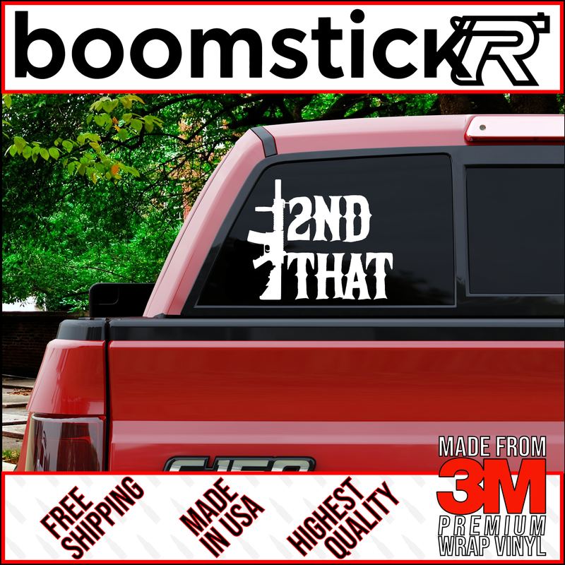 2nd That M4 Premium Vinyl Decal Sticker