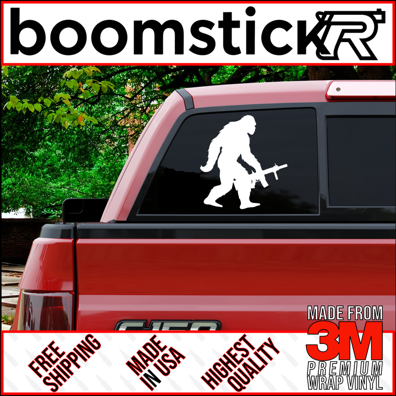 Bigfoot Sasquatch Vinyl Decal