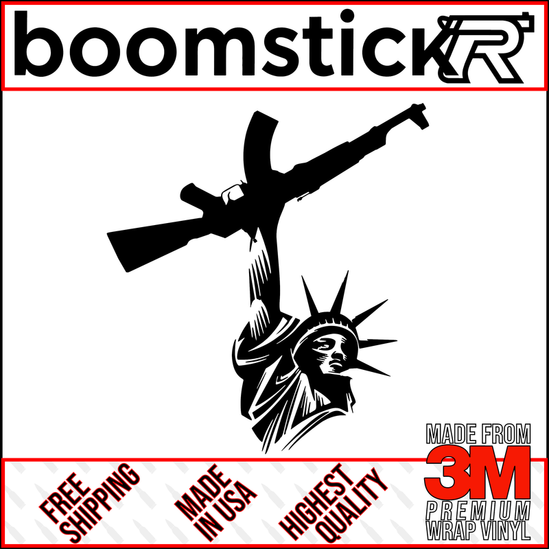 Statue of Liberty AK Vinyl Decal