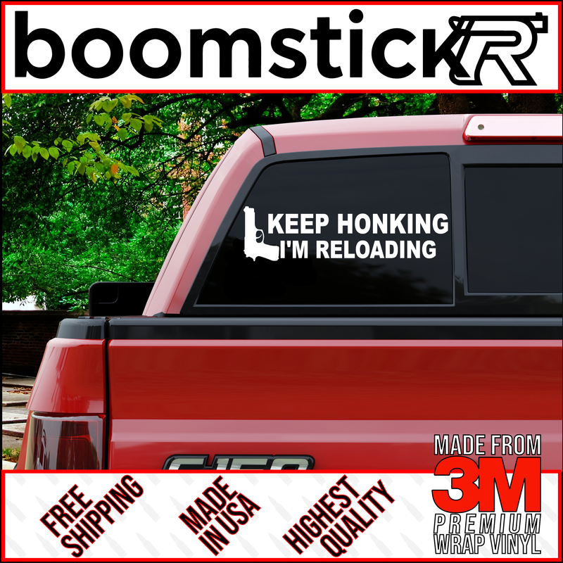 Gun Firearm Premium Vinyl Decal Sticker