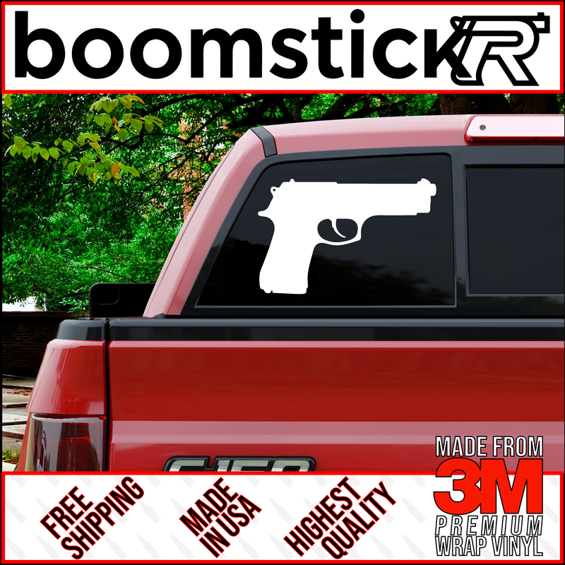 Beretta M9 Premium Vinyl Decal Sticker