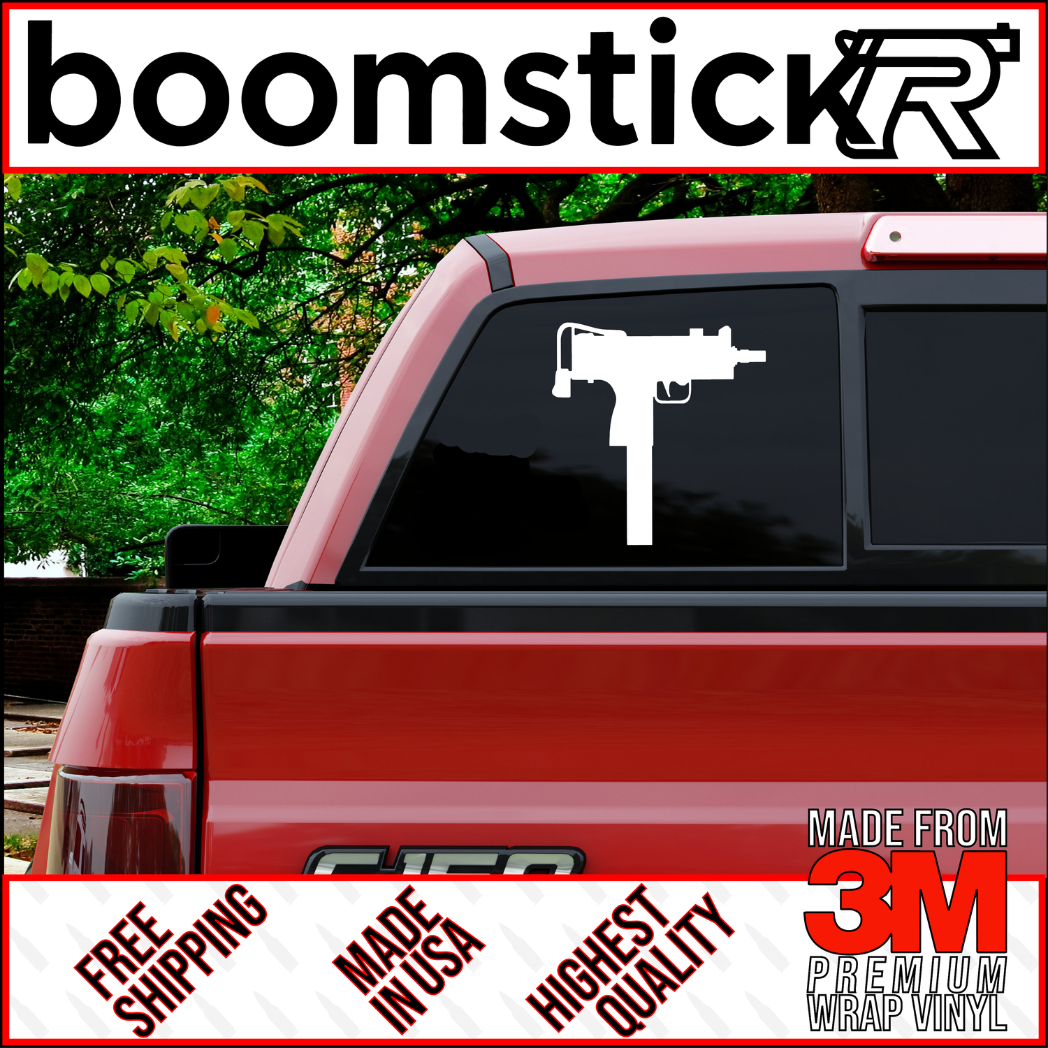 Mac-10 Premium Vinyl Decal Sticker