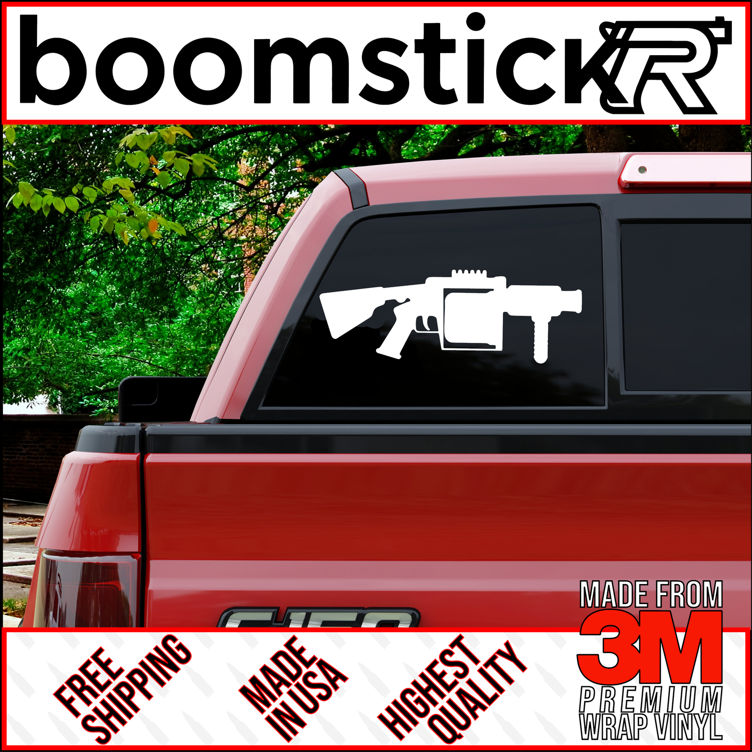 M32 Grenade Launcher Premium Vinyl Decal Sticker