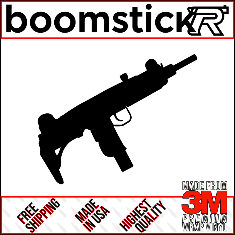 Uzi Premium Vinyl Decal Sticker