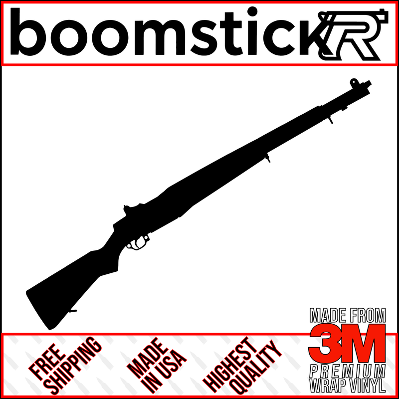 M1 Garand Premium Vinyl Decal Sticker