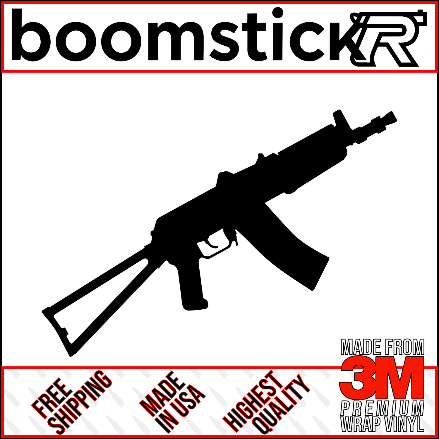 AK-74 Premium Vinyl Decal Sticker