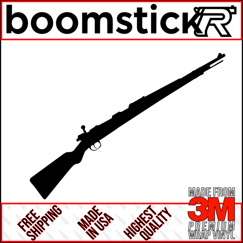 Karabiner 98K Premium Vinyl Decal Sticker
