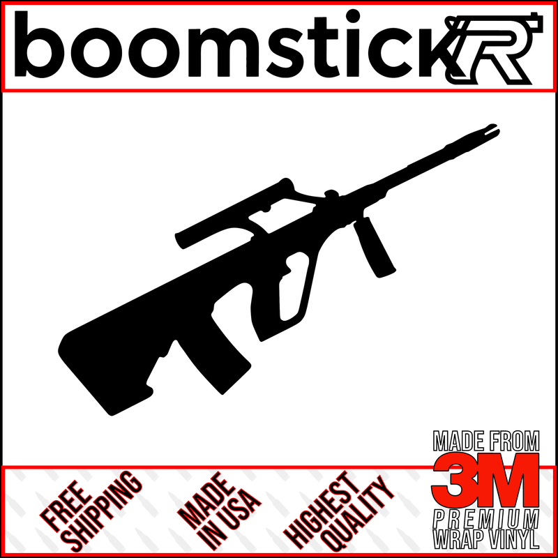 Steyr AUG Premium Vinyl Decal Sticker