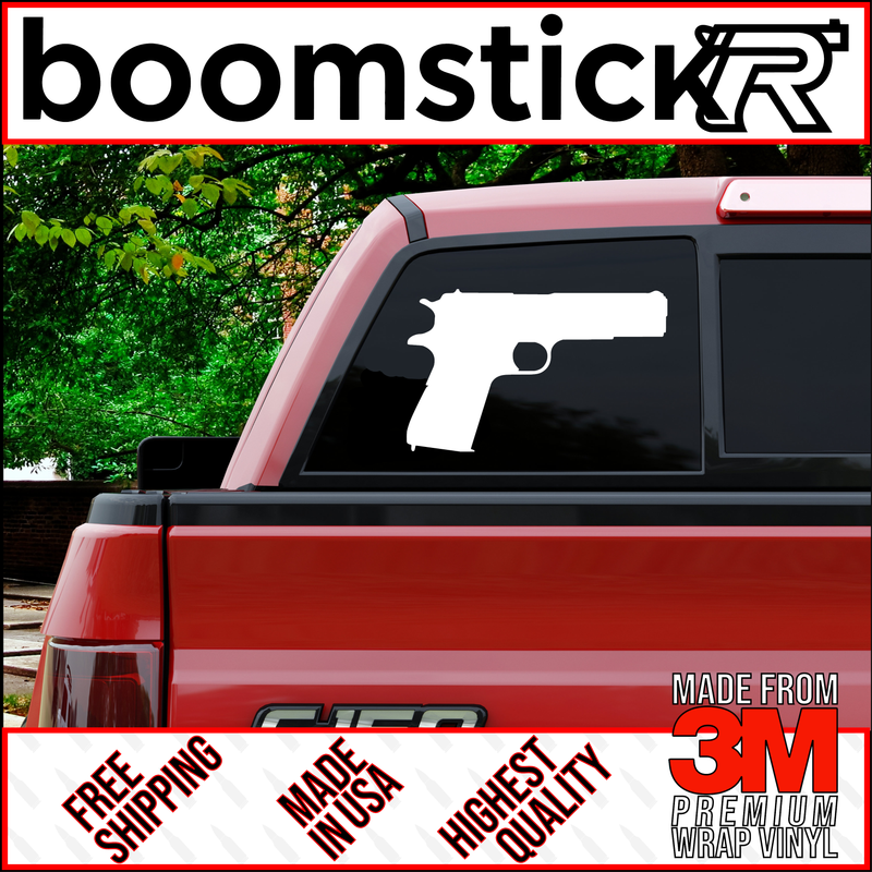 M1911 Premium Vinyl Decal Sticker