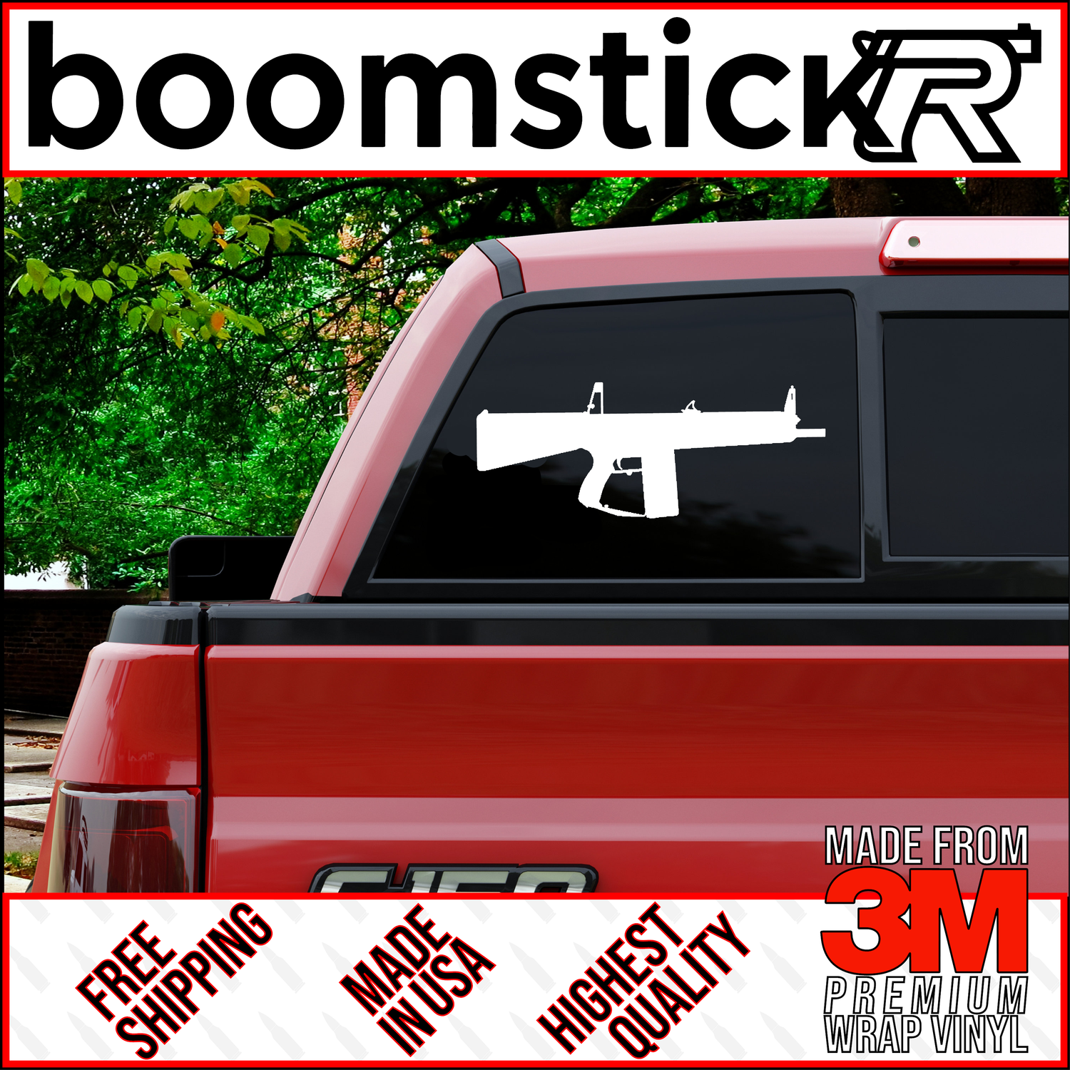Atchisson AA-12 Premium Vinyl Decal Sticker
