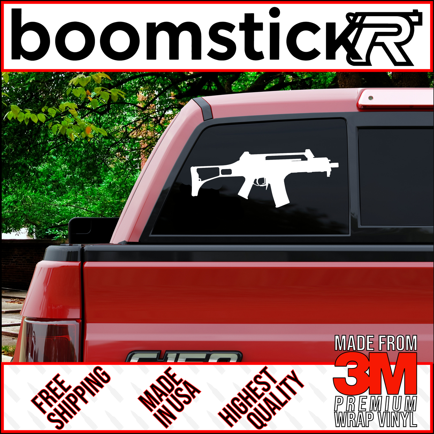 HK G36 Premium Vinyl Decal Sticker