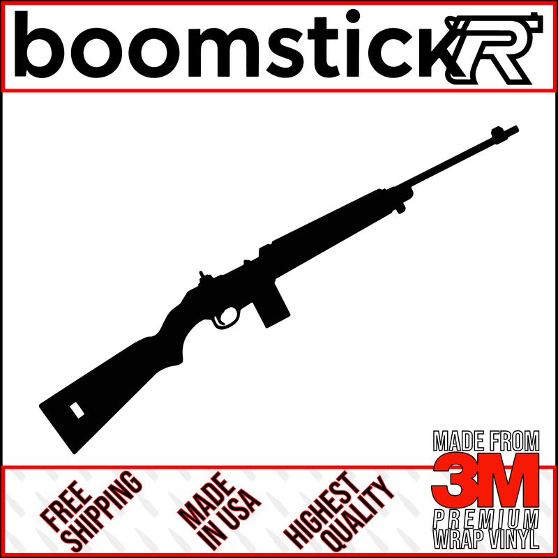 M1 Carbine Premium Vinyl Decal Sticker