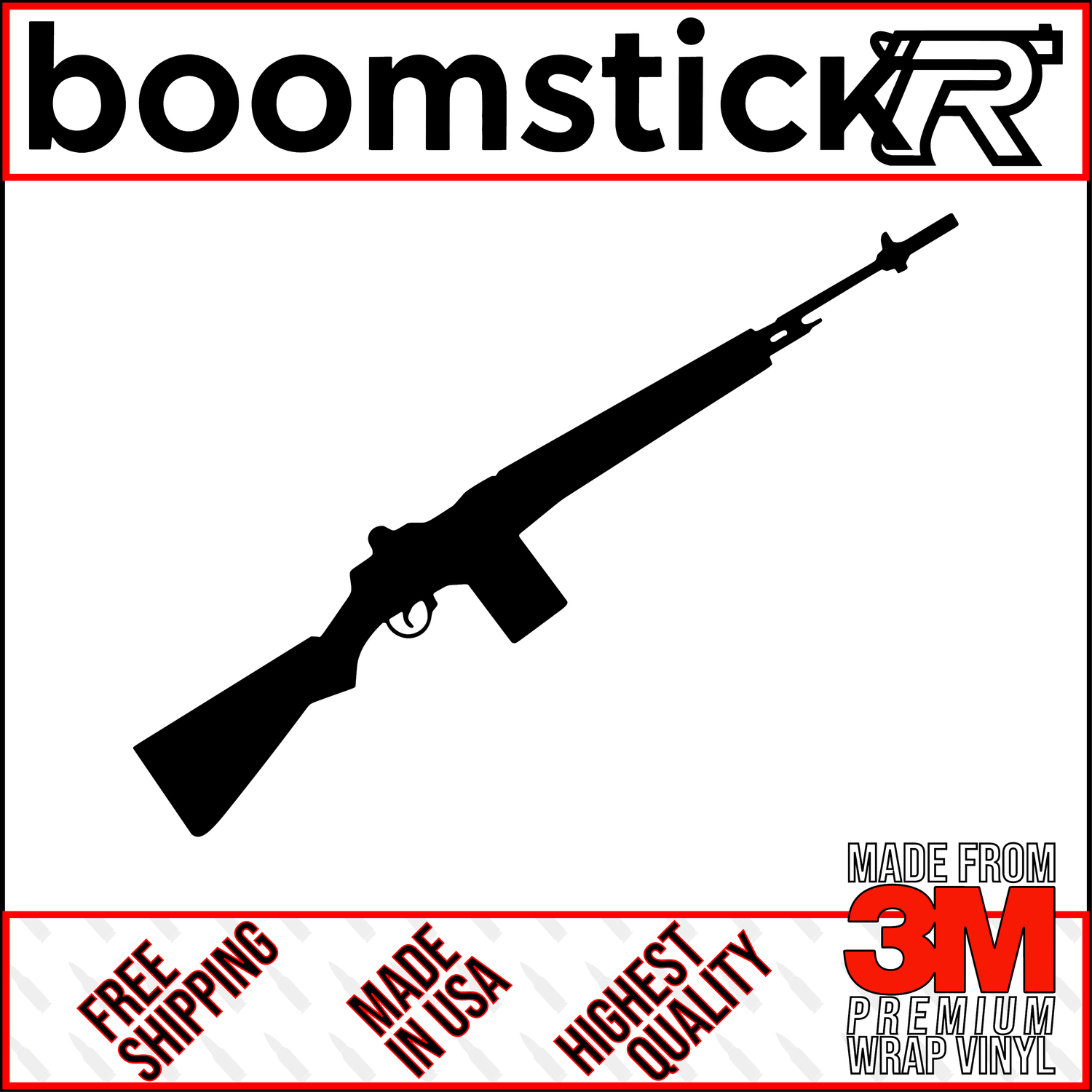 M14 Premium Vinyl Decal Sticker