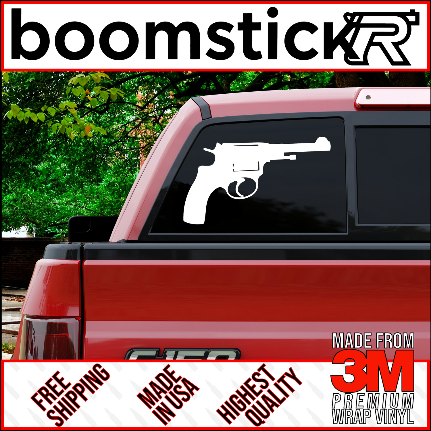 Nagant M1895 Premium Vinyl Decal Sticker
